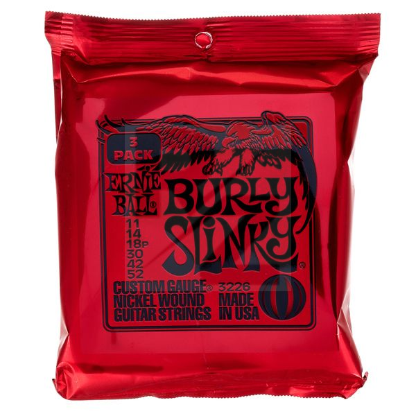 Image Ernie Ball Burly Slinky 3-pack 3226