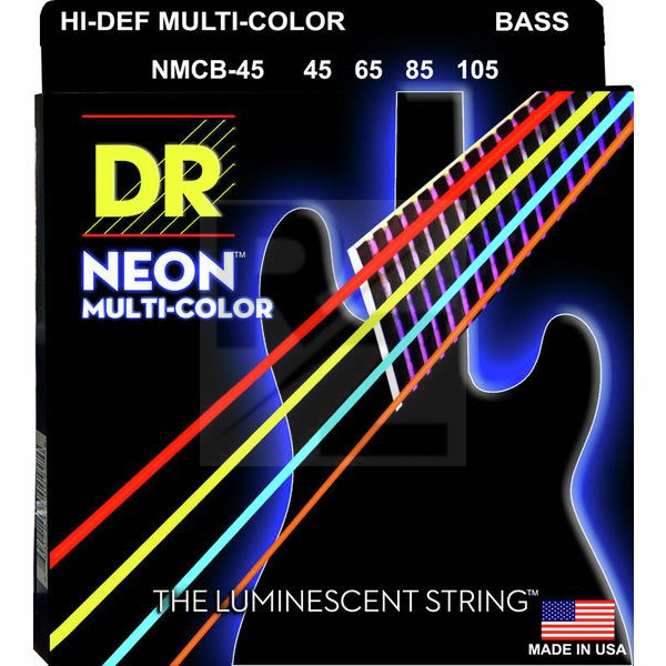 Image DR Strings Neon Multi NMCB-45