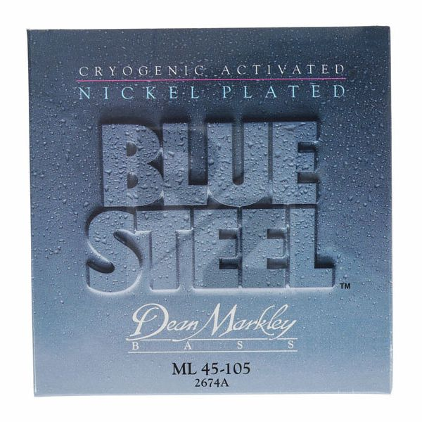 Image Dean Markley 2674A Blue Steel Bass ML