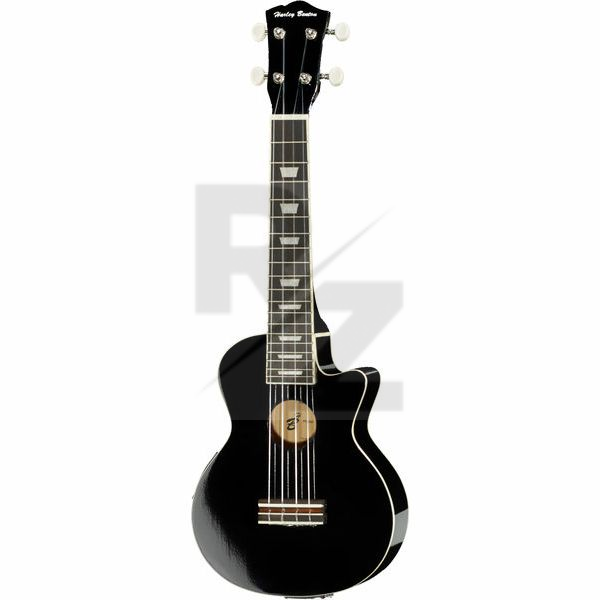 Image Harley Benton UK-L100E BK Soprano Ukulele