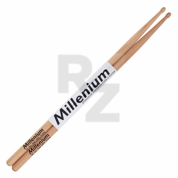 Millenium Jazz Hickory Sticks -Wood- Image Millenium Jazz Hickory Sticks -Wood-