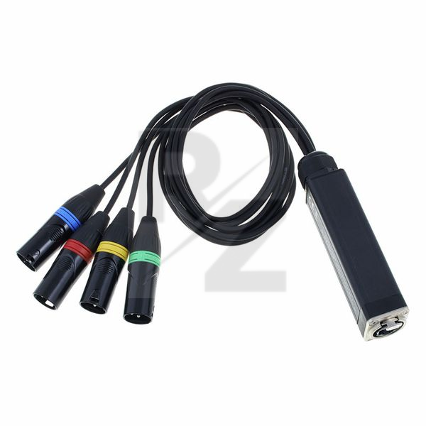 Stairville RJ45 DMX Shuttle Snake MX4 Image Stairville RJ45 DMX Shuttle Snake MX4