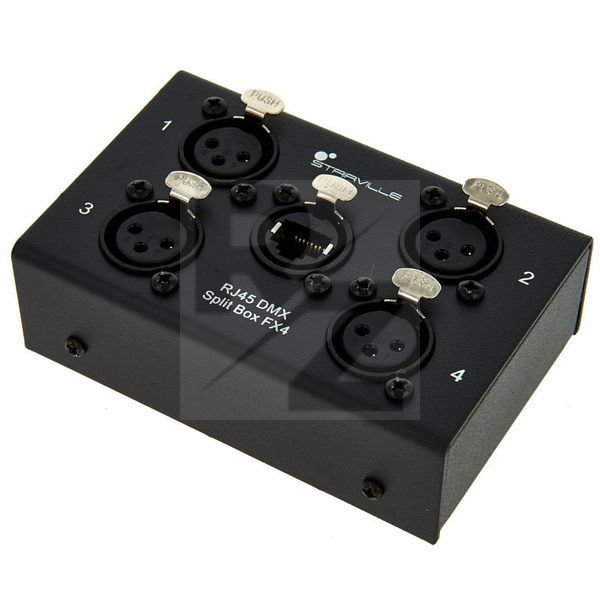 Image Stairville RJ45 DMX Split Box FX4