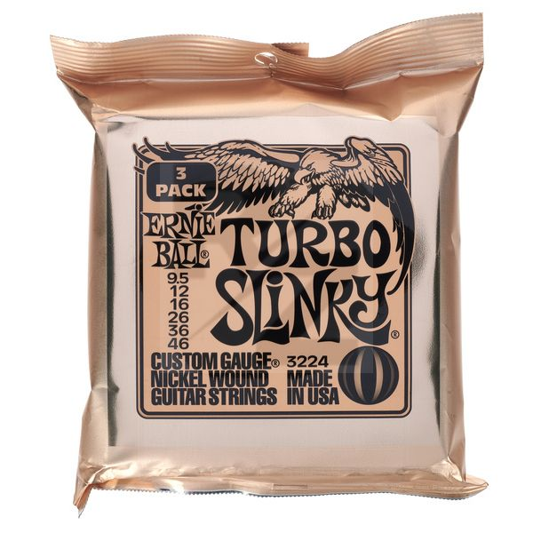 Image Ernie Ball Turbo Slinky 3-pack 3224