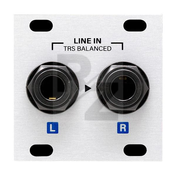 Image Intellijel Designs Stereo Line In Jacks 1U