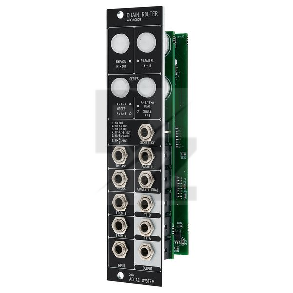 ADDAC 809 Chain Router Image ADDAC 809 Chain Router