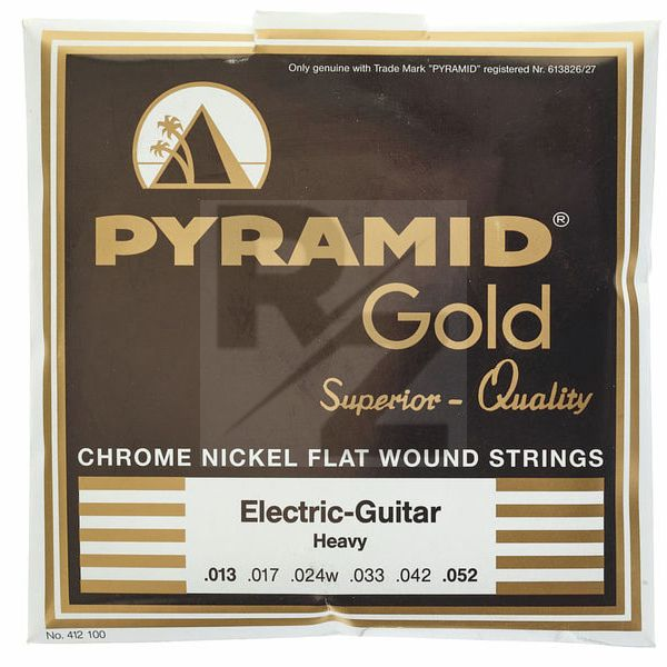 Image Pyramid Gold Flatwound 412100