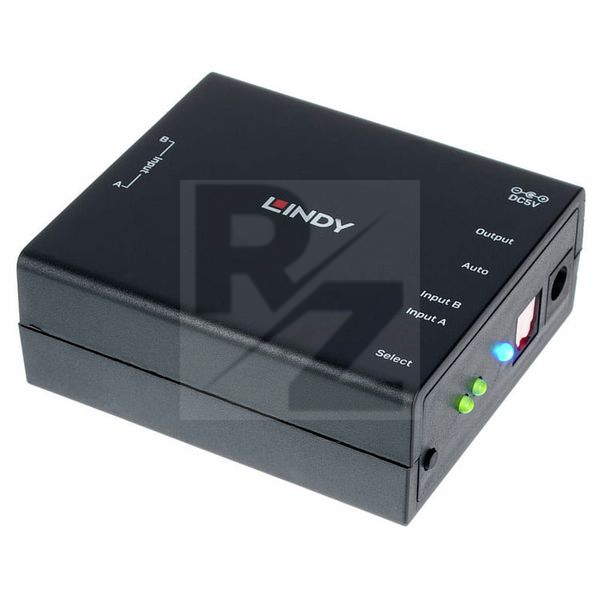 Lindy optical 2 Port Audio Switch Image Lindy optical 2 Port Audio Switch