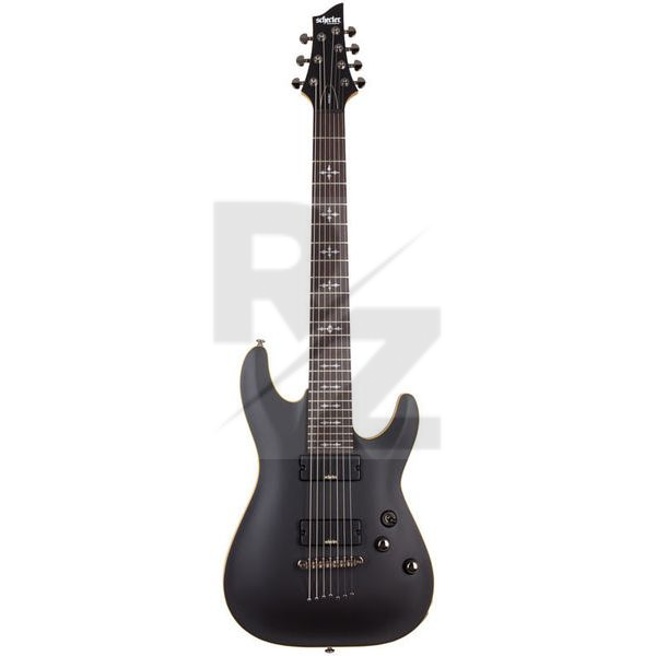 Schecter Demon 7-Satin Black Image Schecter Demon 7-Satin Black