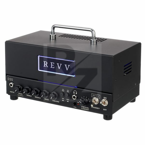 Image Revv D20 Amp Head BK