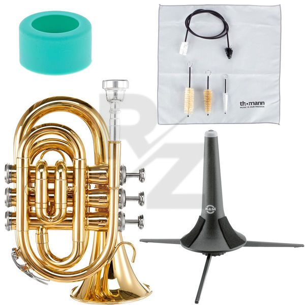 Image Thomann TR 5 Bb-Pocket Trumpet Set