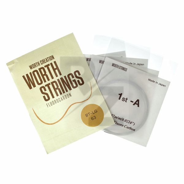 Worth Strings BT-LG Tenor Ukulele Set Image Worth Strings BT-LG Tenor Ukulele Set
