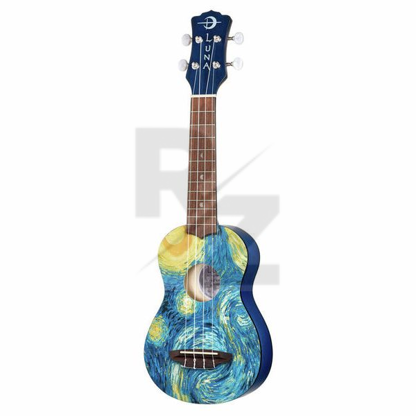Image Luna Guitars Uke Starry Night Soprano