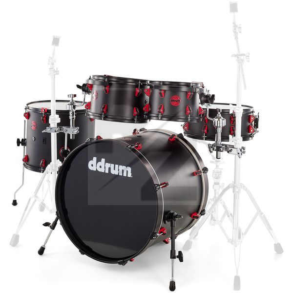 Image DDrum Hybrid 5 Kit Satin Black