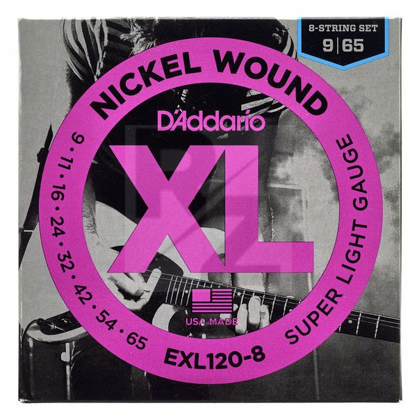 Image Daddario EXL120-8