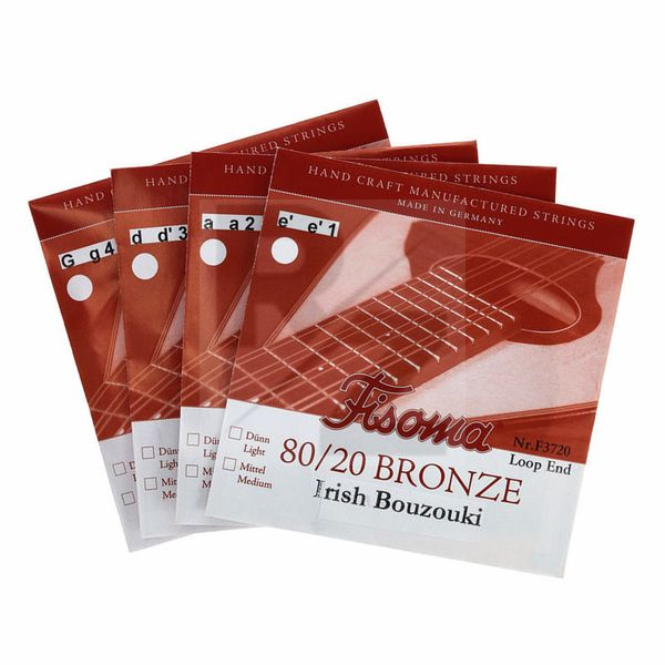 Fisoma F3720 Irish Bouzouki Strings Image Fisoma F3720 Irish Bouzouki Strings