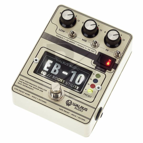 Image Walrus Audio Walrus Audio EB-10 CREAM