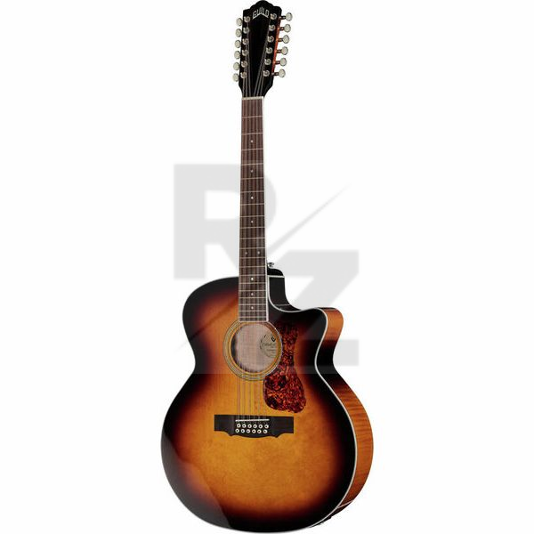 Guild F-2512CE Deluxe Antique Burst Image Guild F-2512CE Deluxe Antique Burst