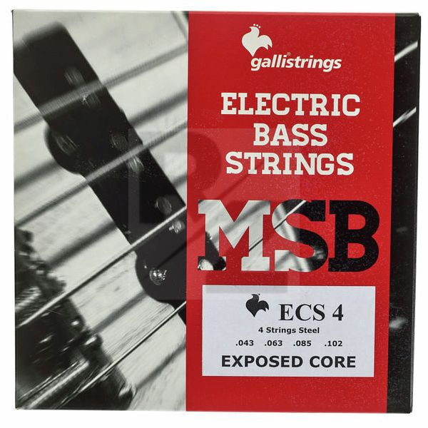 Image Galli Strings ECS4 Exposed Core Bass Str.