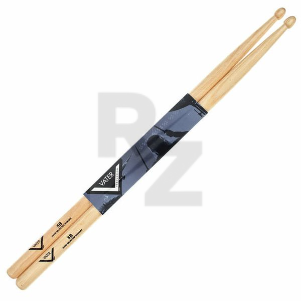 Vater 5B Drum Sticks Hickory Wood Image Vater 5B Drum Sticks Hickory Wood