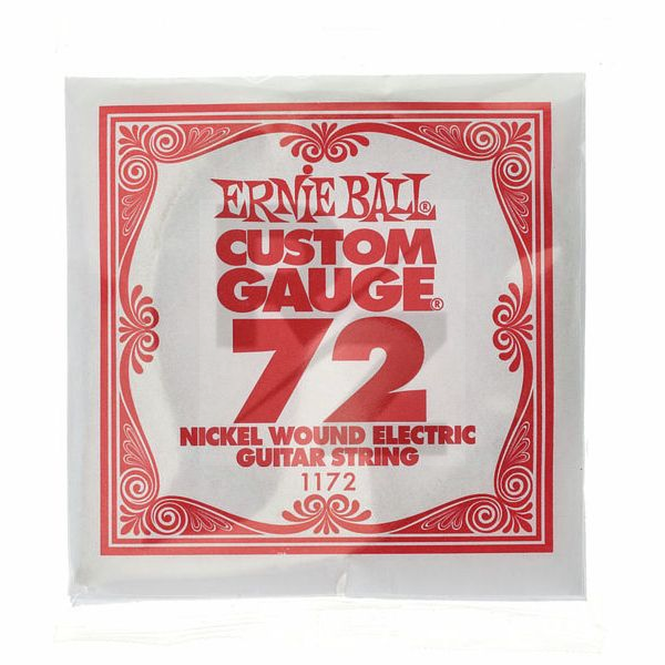 Ernie Ball 072 Single String Wound Set Image Ernie Ball 072 Single String Wound Set