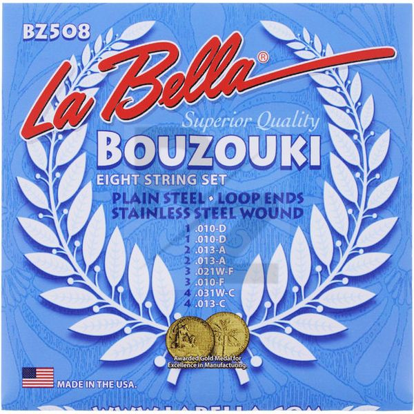 Image La Bella BZ508 Greek Bouzouki Strings