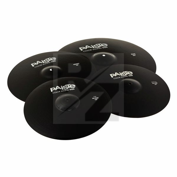 Image Paiste 900 Color Univ. Cymbal Set BK