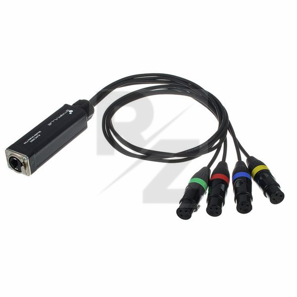 Image Stairville RJ45 DMX Shuttle Snake FX4