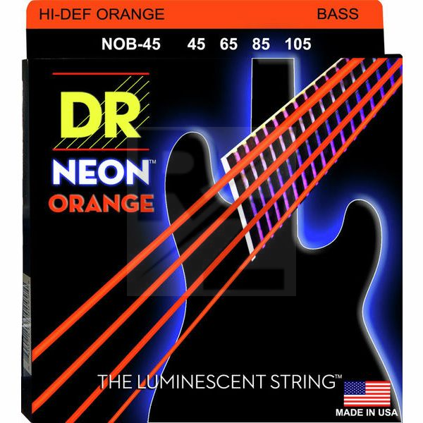 Image DR Strings Neon Orange NOB-45