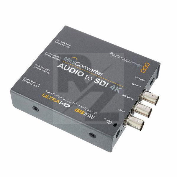 Blackmagic Design Mini Converter Audio-SDI 4K Image Blackmagic Design Mini Converter Audio-SDI 4K