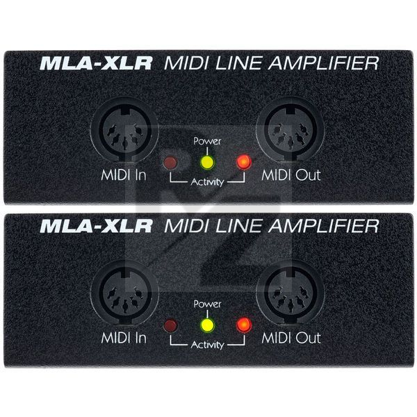 JL Cooper MLA XLR Midi Line Amp Set Image JL Cooper MLA XLR Midi Line Amp Set