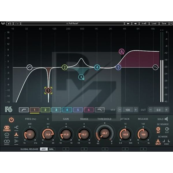 Image Waves F6 Floating-Band Dynamic EQ