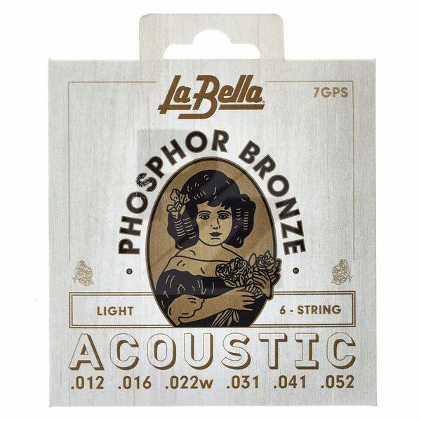 Image La Bella 7GPS Phosphor Bronze L