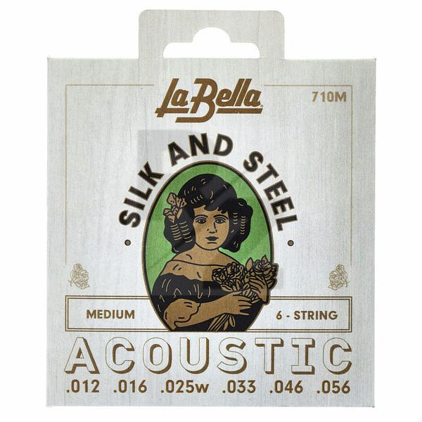 Image La Bella 710M Silk & Steel M