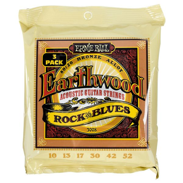 Image Ernie Ball Earthwood Bronze 3-pack 3008