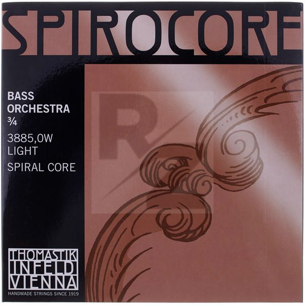 Thomastik Spirocore Double Bass 3/4 L Image Thomastik Spirocore Double Bass 3/4 L