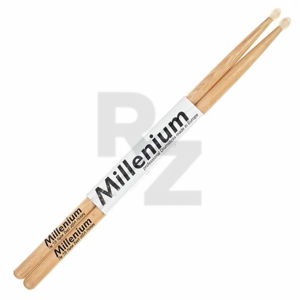 Millenium H5BN Hickory Sticks -Nylon- Image Millenium H5BN Hickory Sticks -Nylon-