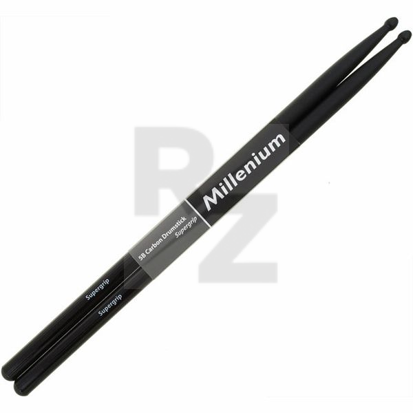 Millenium 5B Carbon Drumstick Supergrip Image Millenium 5B Carbon Drumstick Supergrip