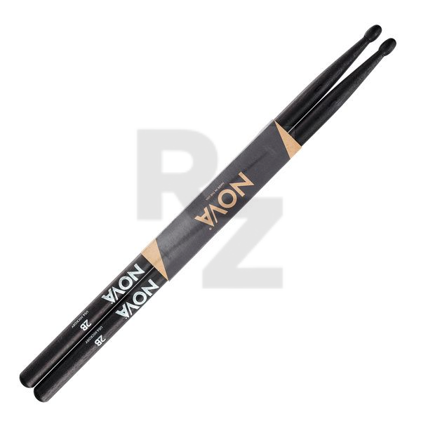 Image Vic Firth 2BB Nova Hickory Wood Black