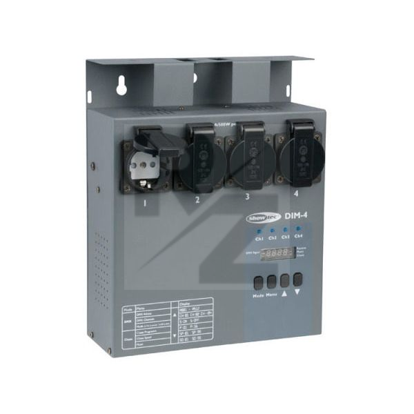 Image Showtec DIM-4 4-Ch. Dimmer/Switcher