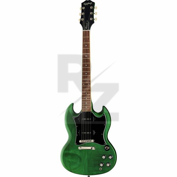 Image Epiphone SG Classic Worn P-90 Green