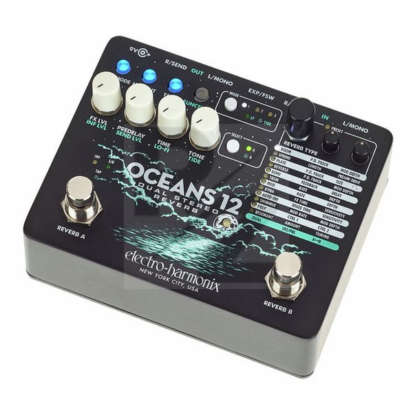 Image Electro Harmonix Oceans 12 Reverb