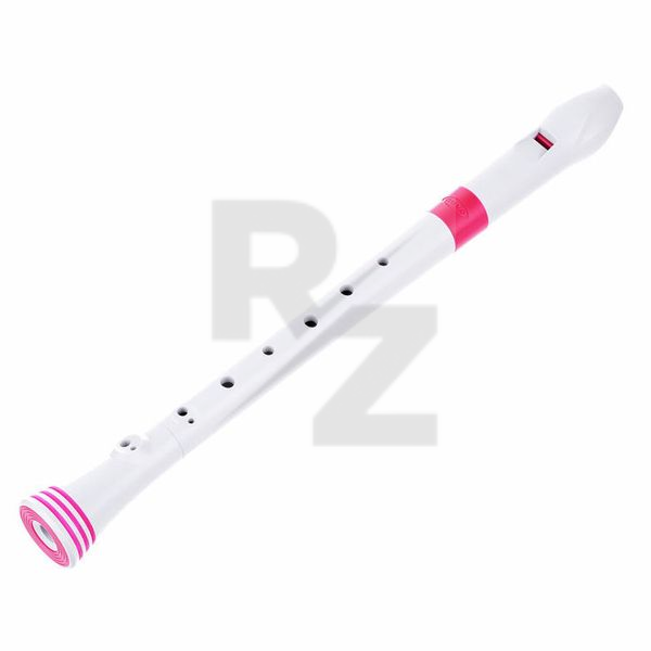 Image Nuvo Soprano Recorder White-Pink
