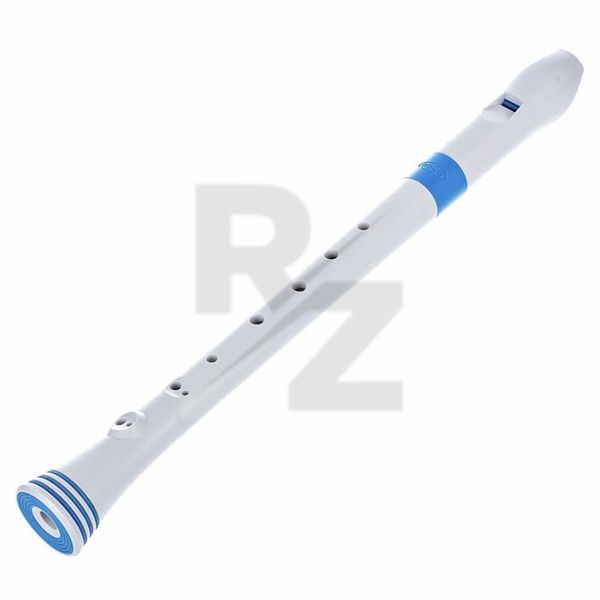 Image Nuvo Soprano Recorder White-Blue
