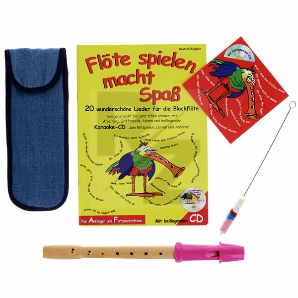 Image Streetlife Music Soprano Recorder Set Purple