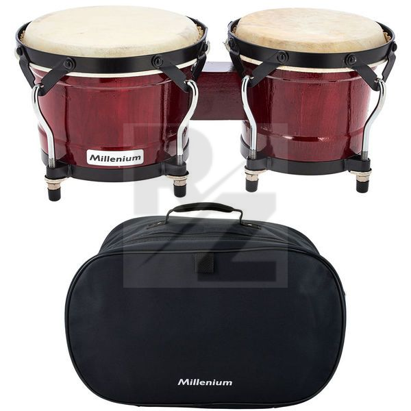 Image Millenium HB 202HWR Bongo Set + Gig Bag