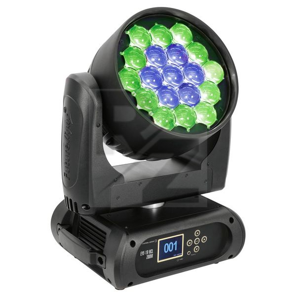 Futurelight EYE-19 HCL Zoom LED MW Wash Image Futurelight EYE-19 HCL Zoom LED MW Wash