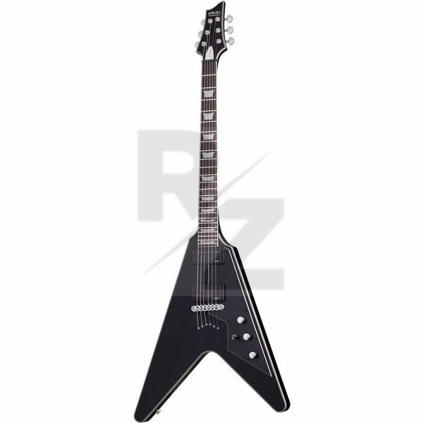 Image Schecter V -1 Platinum Satin Black
