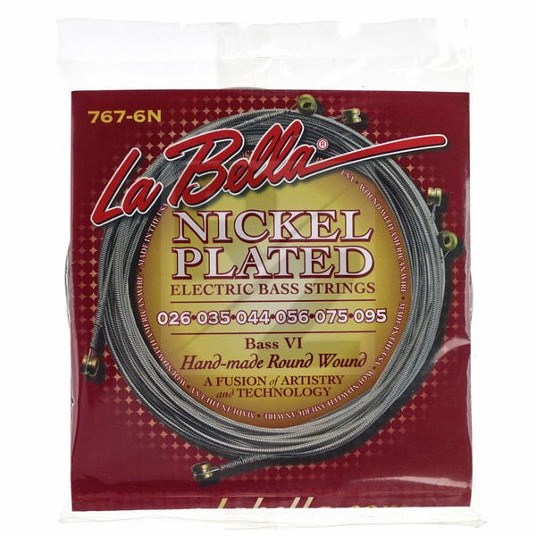 Image La Bella 767-6N Bass VI