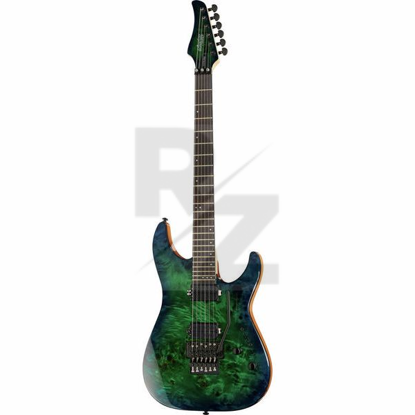 Image Schecter C-6 Pro FR Aqua Burst